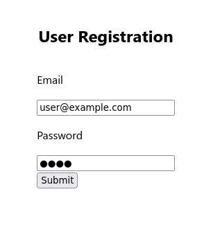 Registration Component